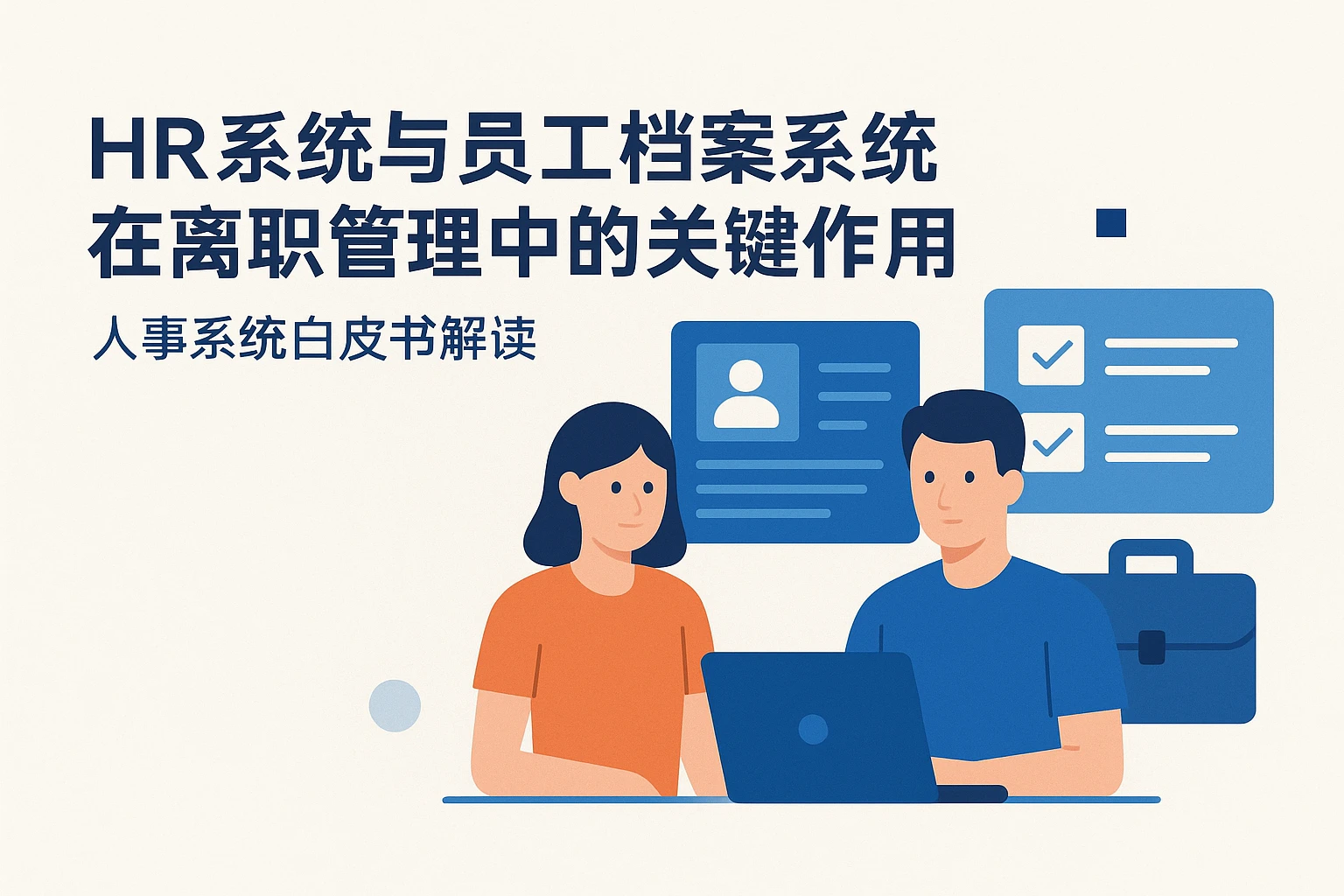 HR系统与员工档案系统在离职管理中的关键作用 - 人事系统白皮书解读