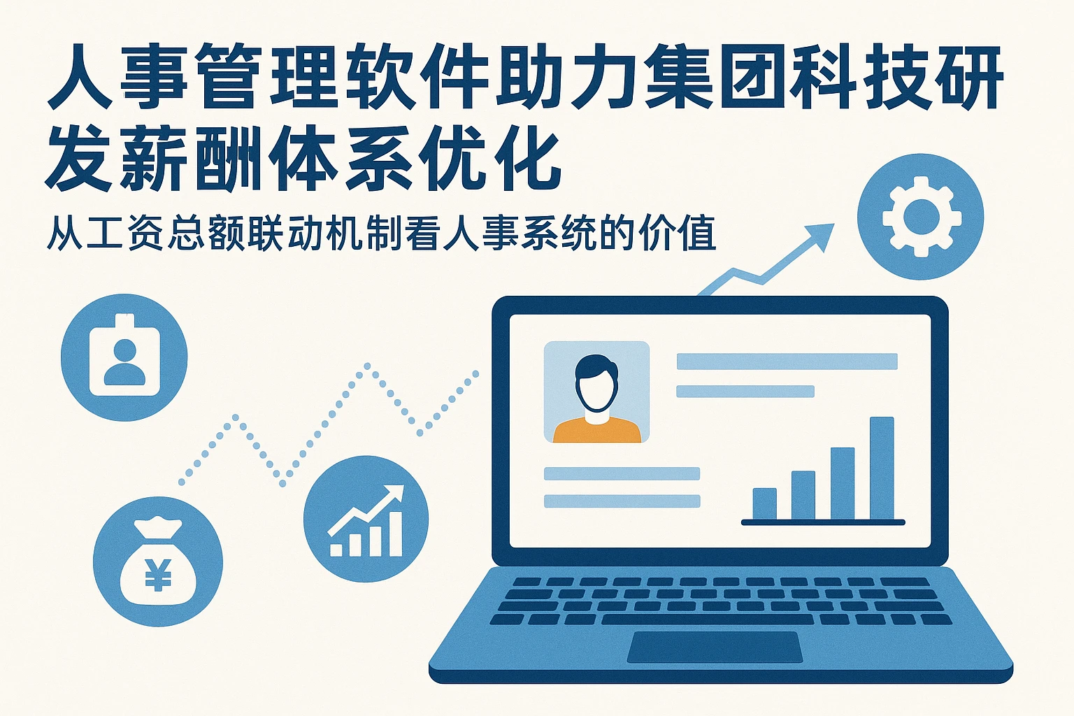 人事管理软件助力集团科技研发薪酬体系优化——从工资总额联动机制看人事系统的价值