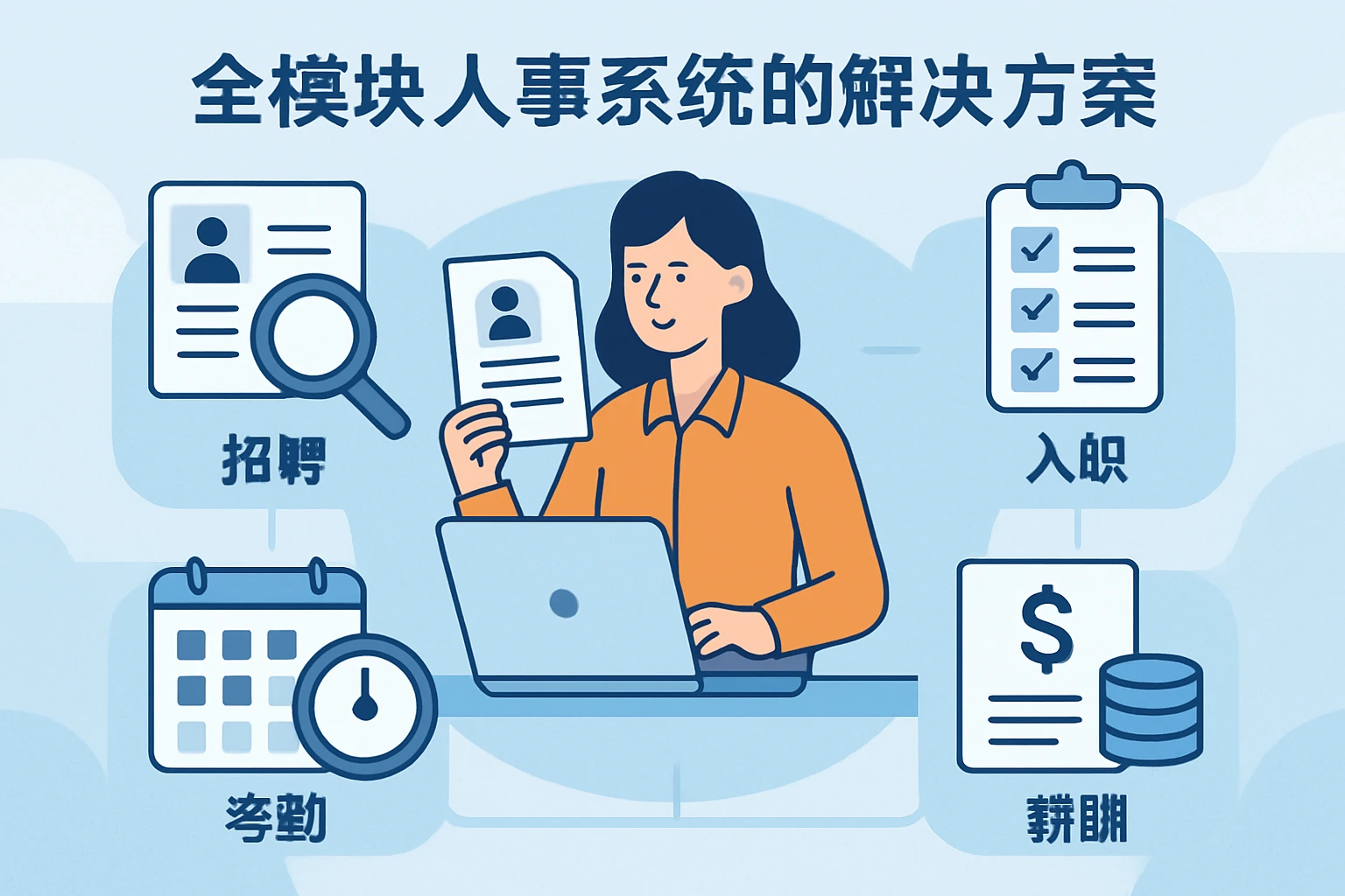 全模块人事系统的解决方案