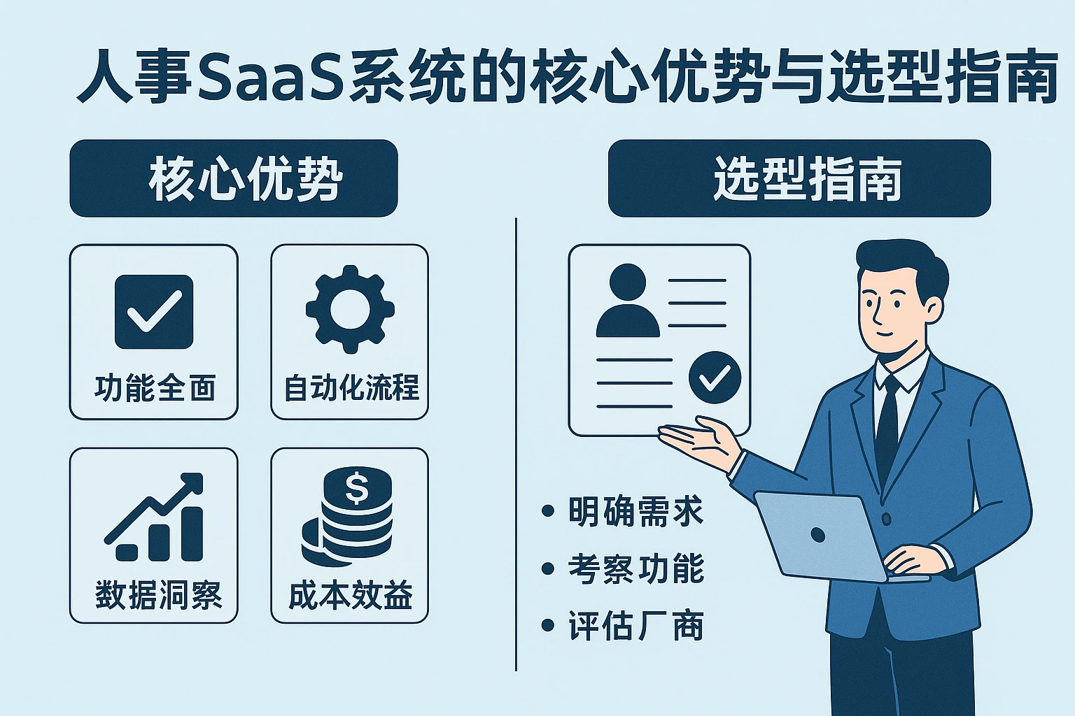 人事SaaS系统的核心优势与选型指南