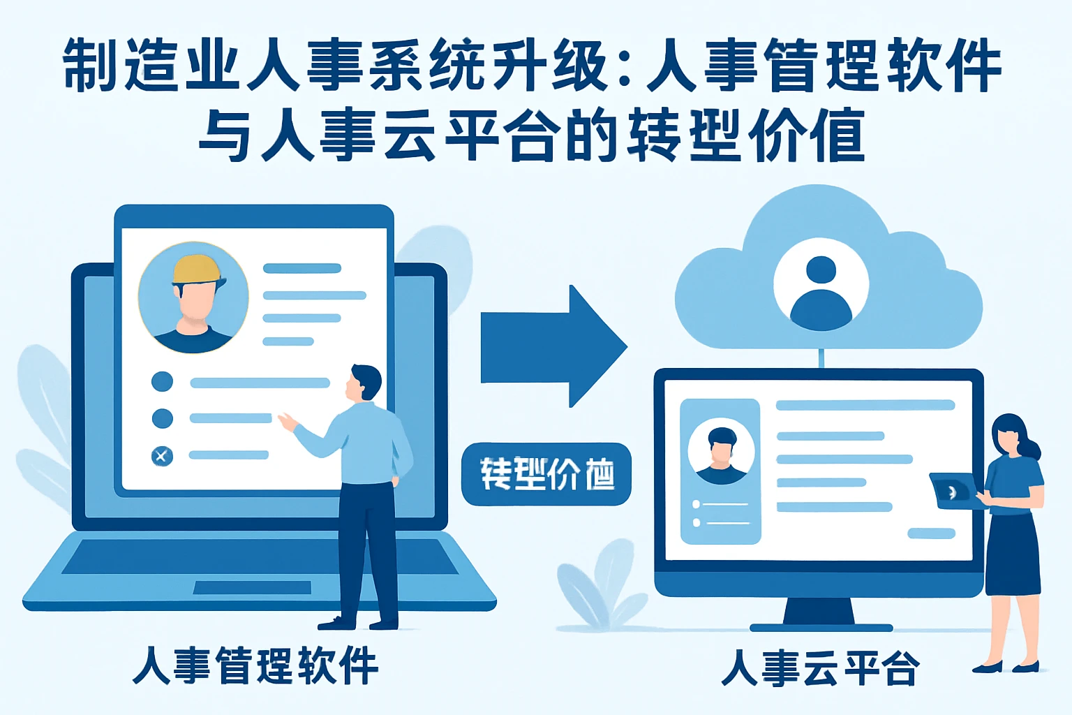 制造业人事系统升级：人事管理软件与人事云平台的转型价值