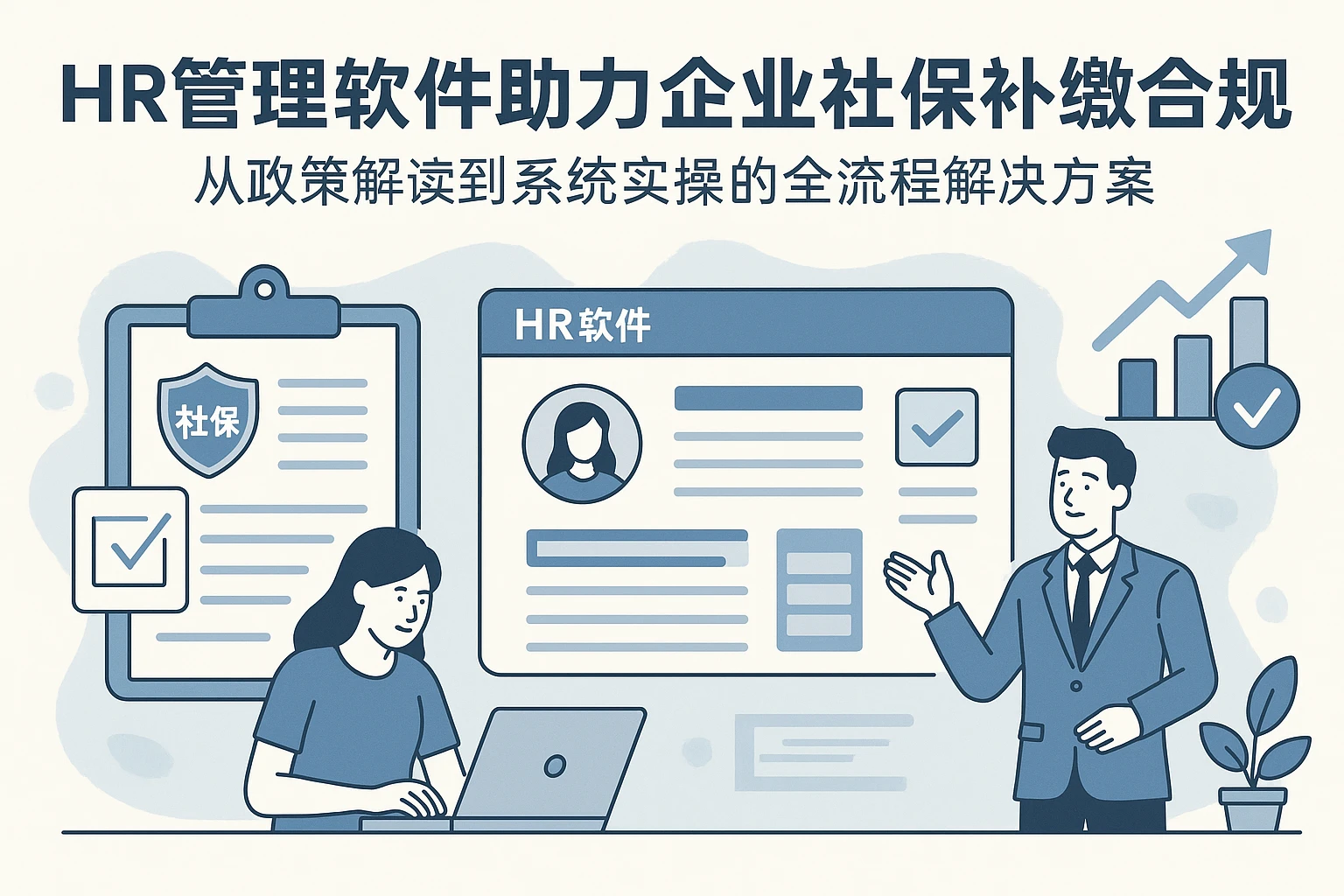 HR管理软件助力企业社保补缴合规：从政策解读到系统实操的全流程解决方案
