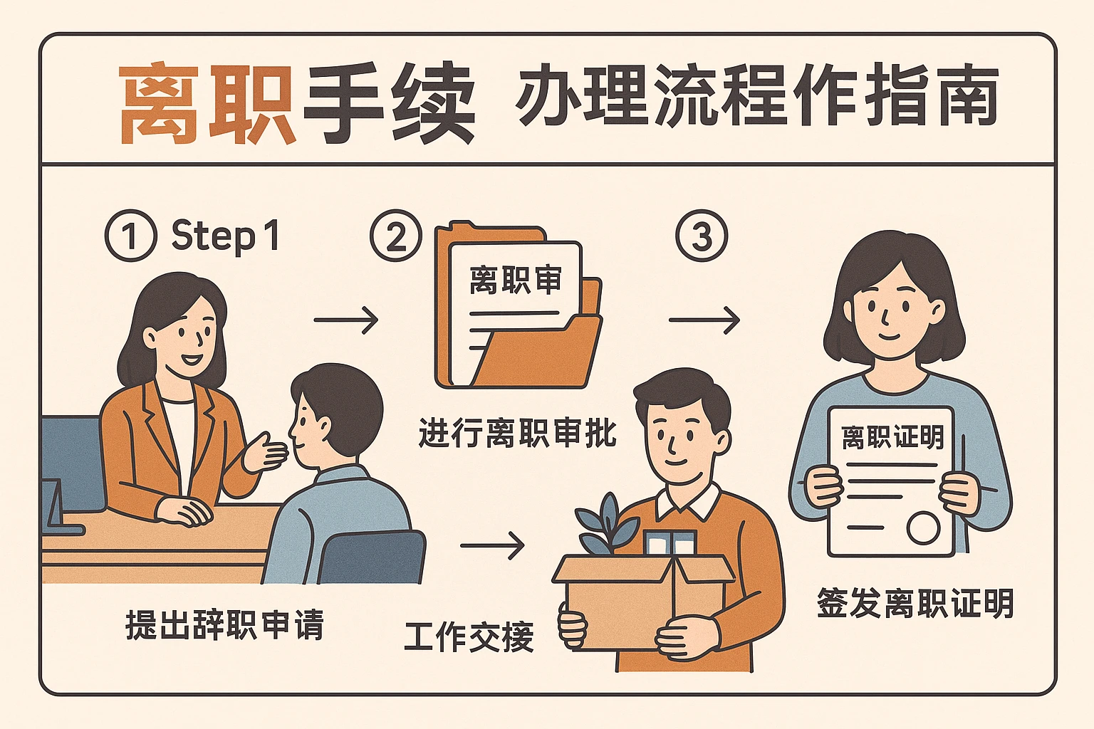 离职手续办理流程操作指南