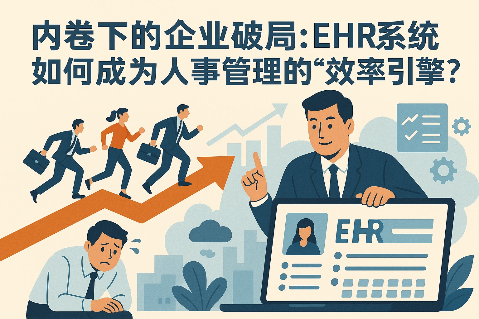 内卷下的企业破局:EHR系统如何成为人事管理的“效率引擎”?