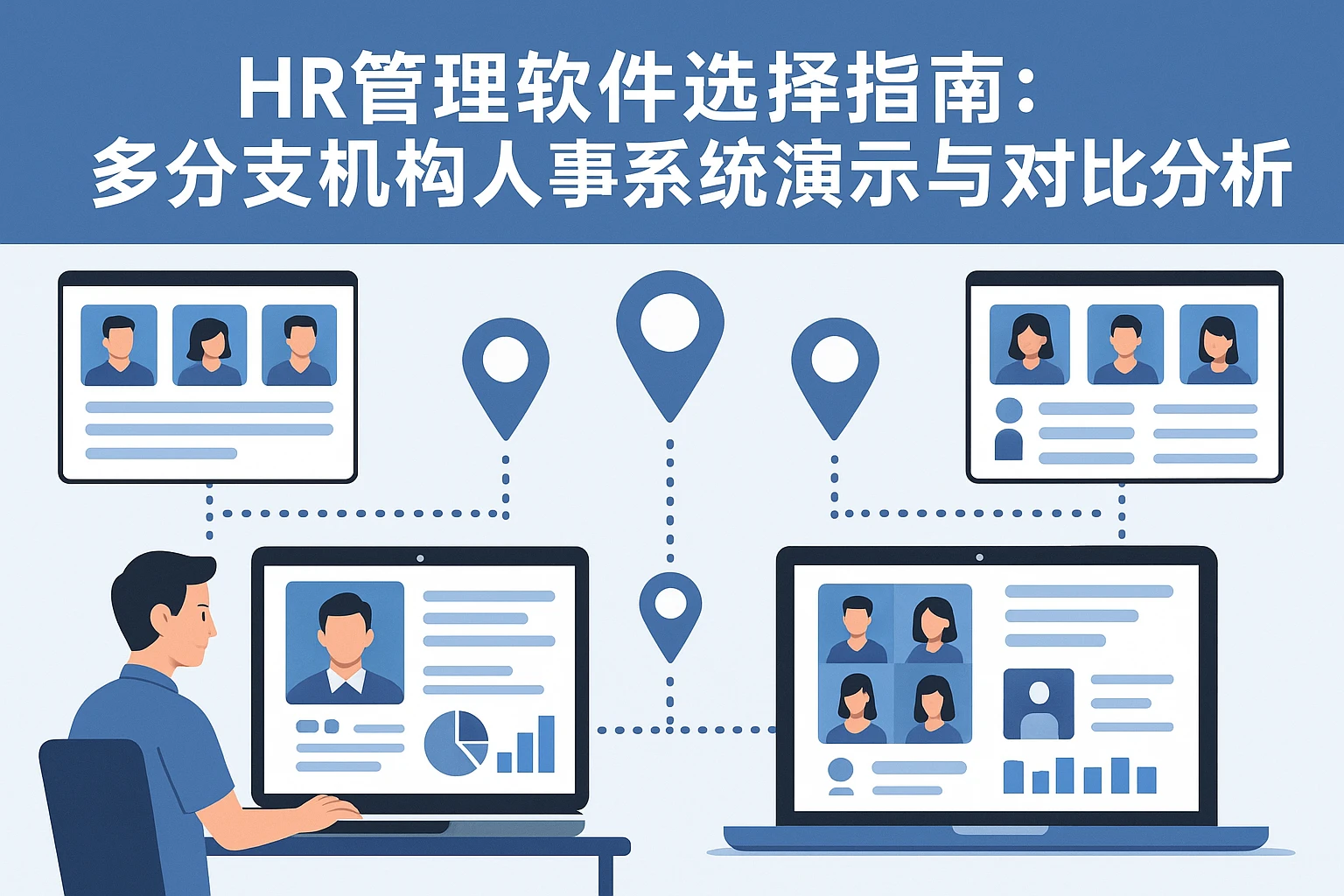 HR管理软件选择指南:多分支机构人事系统演示与对比分析
