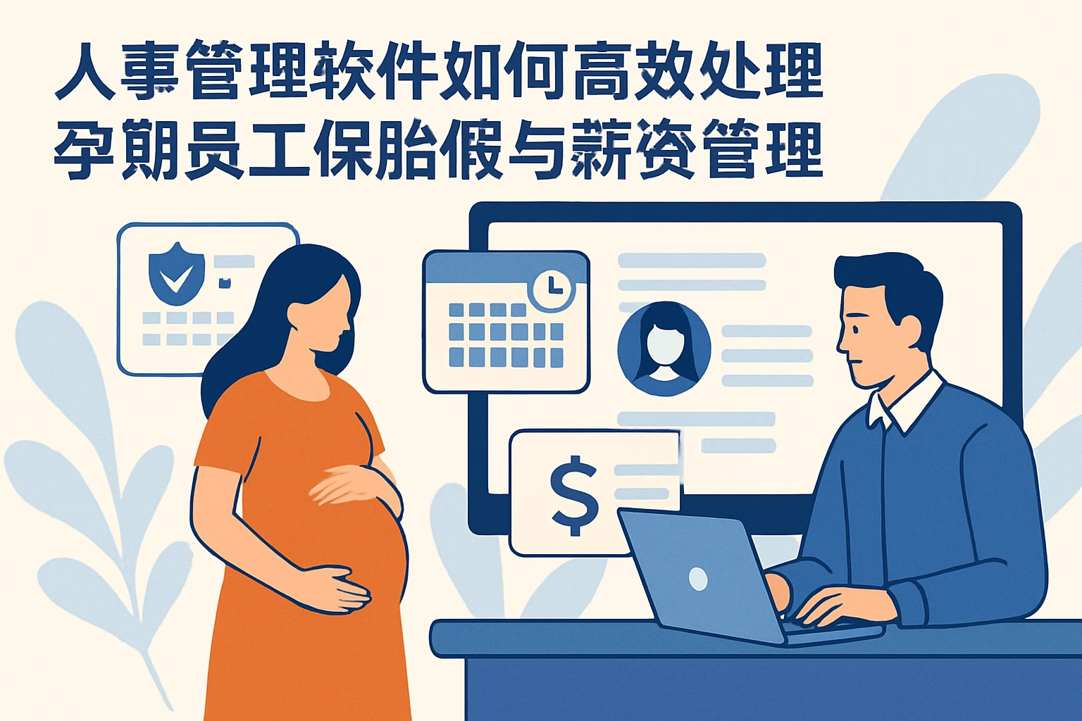 人事管理软件如何高效处理孕期员工保胎假与薪资管理