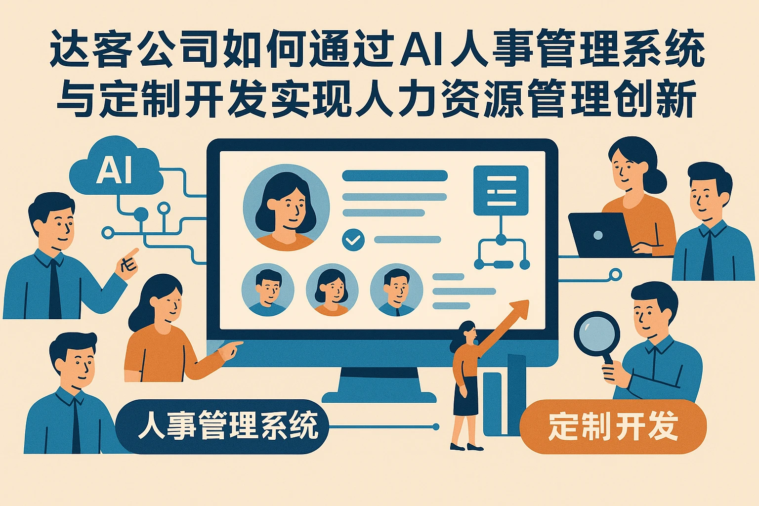 达客公司如何通过AI人事管理系统与定制开发实现人力资源管理创新