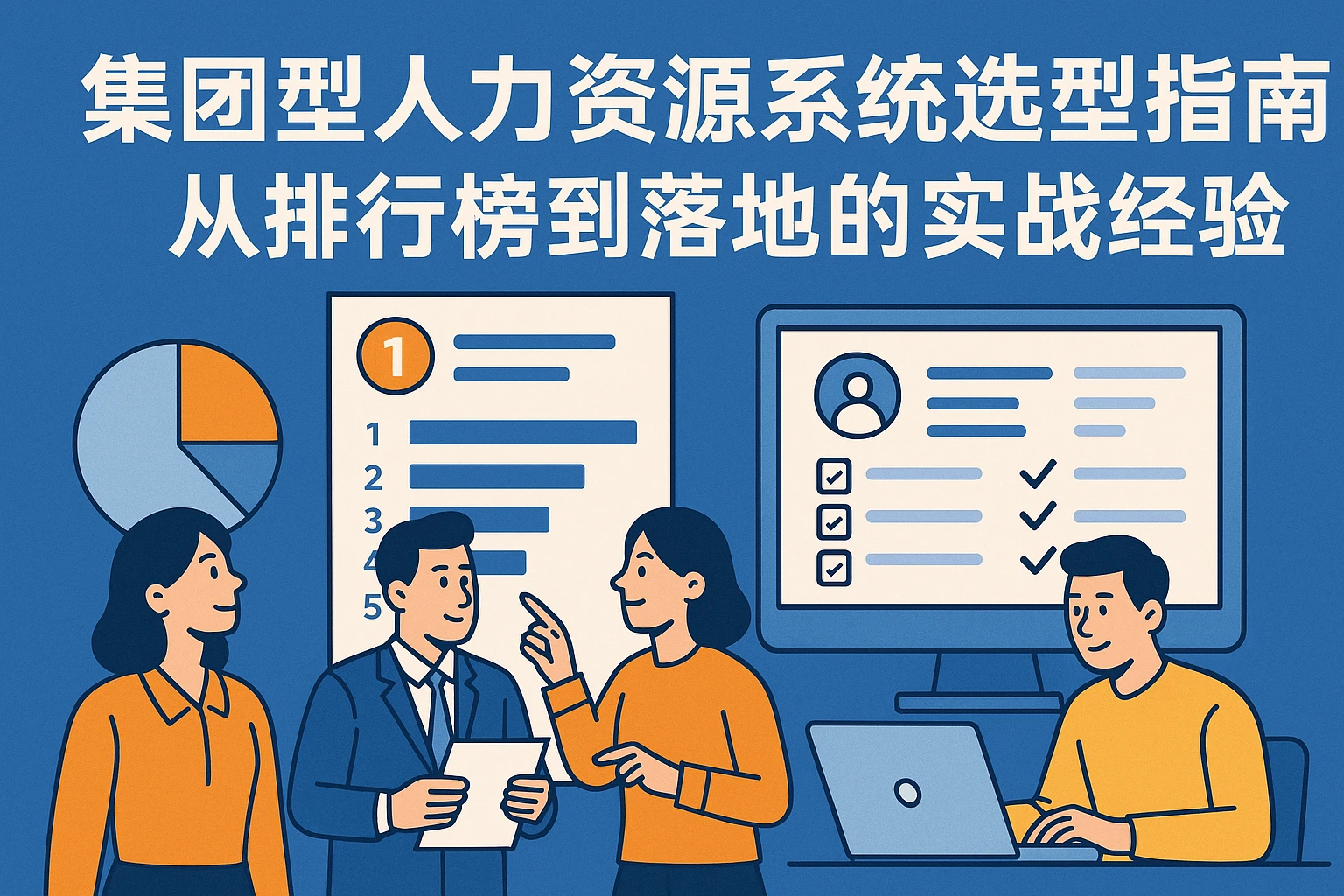 集团型人力资源系统选型指南：从排行榜到落地的实战经验