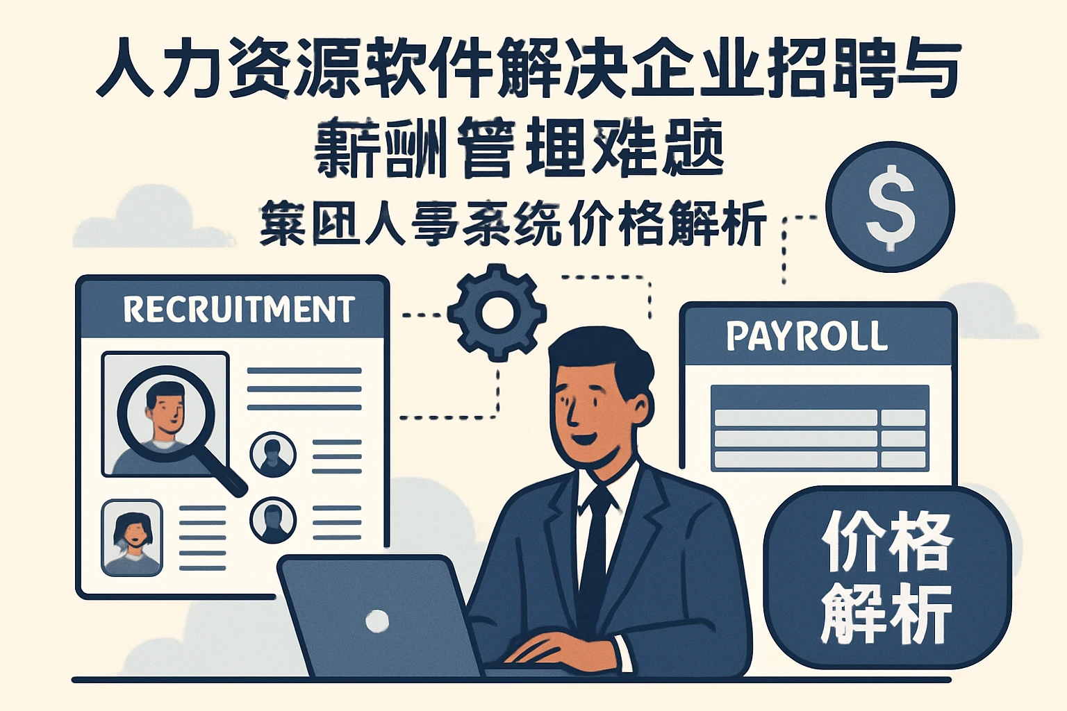 人力资源软件解决企业招聘与薪酬管理难题:集团人事系统价格解析