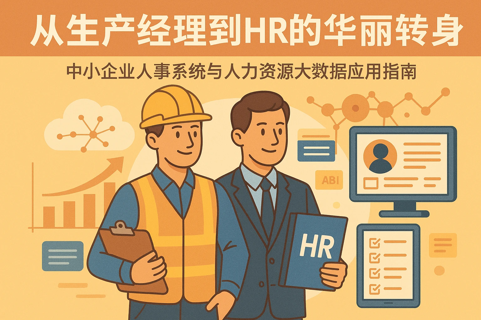 从生产经理到HR的华丽转身：中小企业人事系统与人力资源大数据应用指南