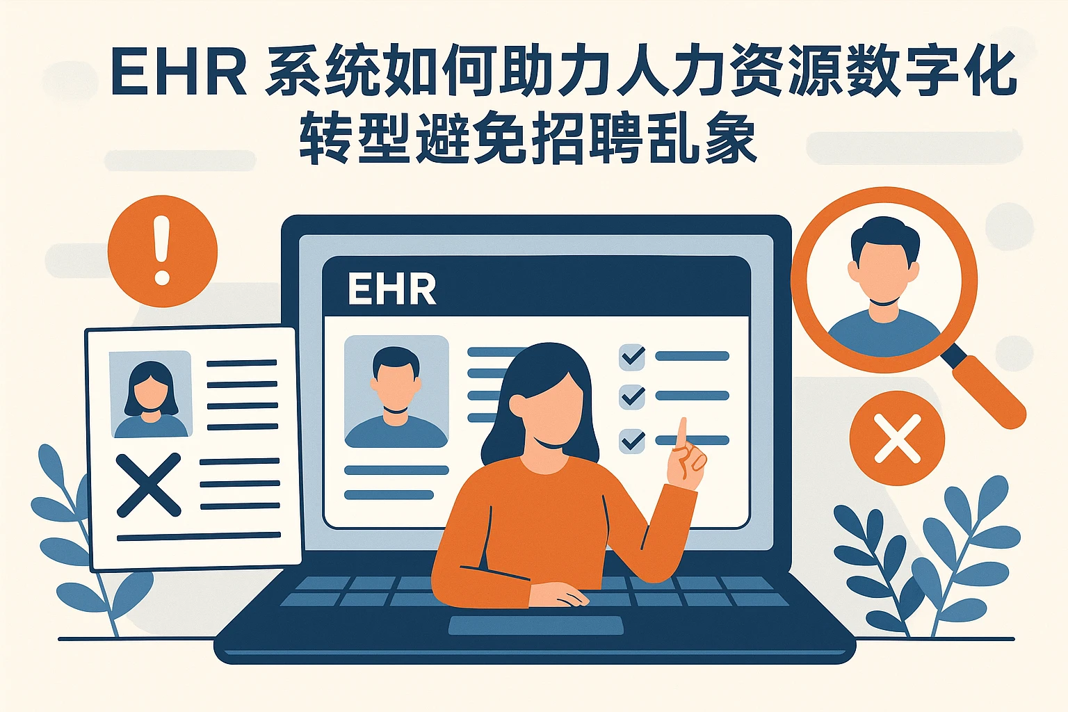 EHR系统如何助力人力资源数字化转型,避免招聘乱象