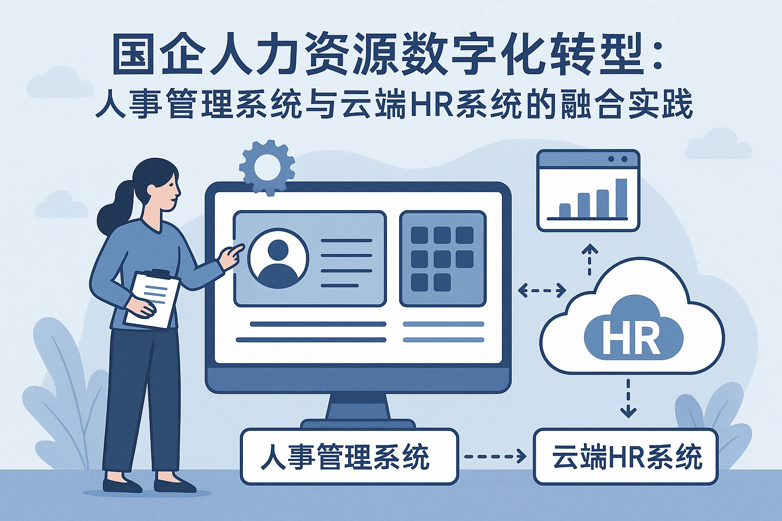 国企人力资源数字化转型：人事管理系统与云端HR系统的融合实践