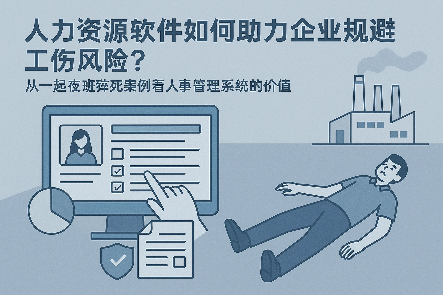 人力资源软件如何助力企业规避工伤风险？从一起夜班猝死案例看人事管理系统的价值