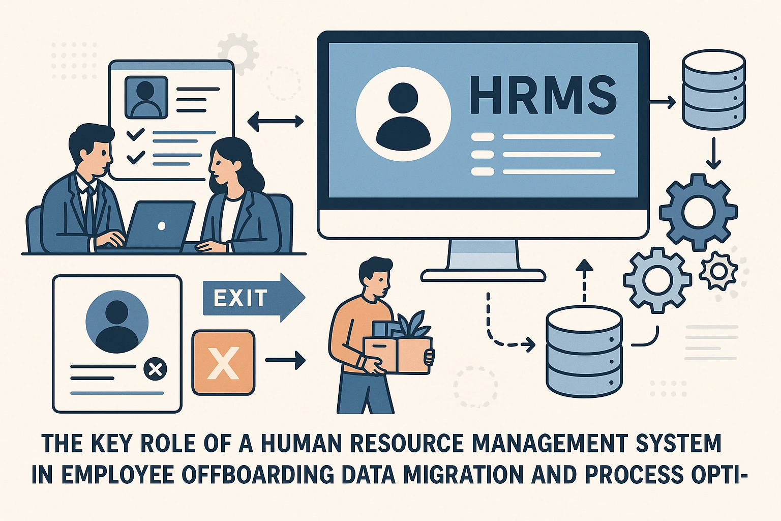 人事管理系统在企业员工离职数据迁移与流程优化中的关键作用