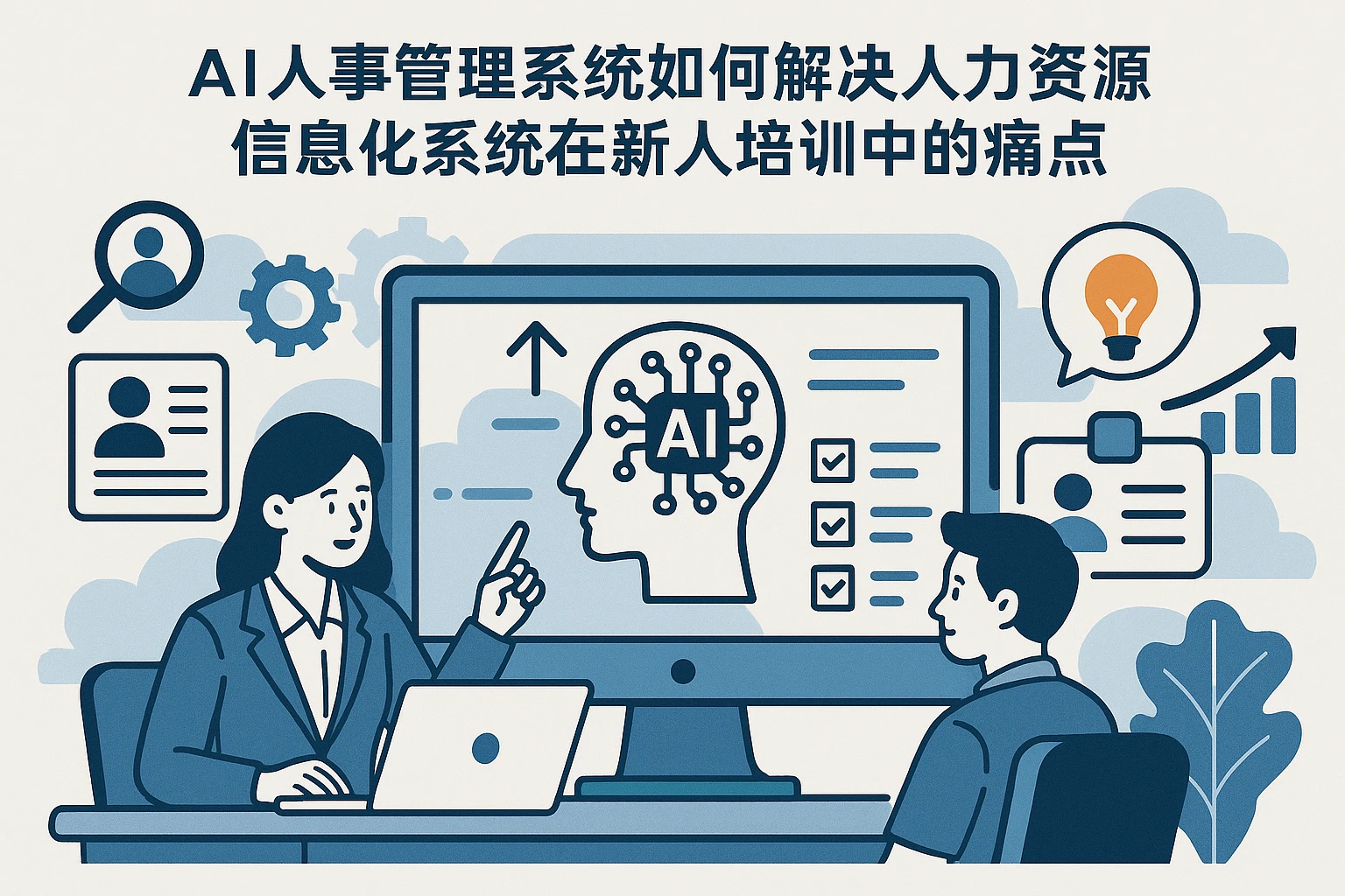AI人事管理系统如何解决人力资源信息化系统在新人培训中的痛点