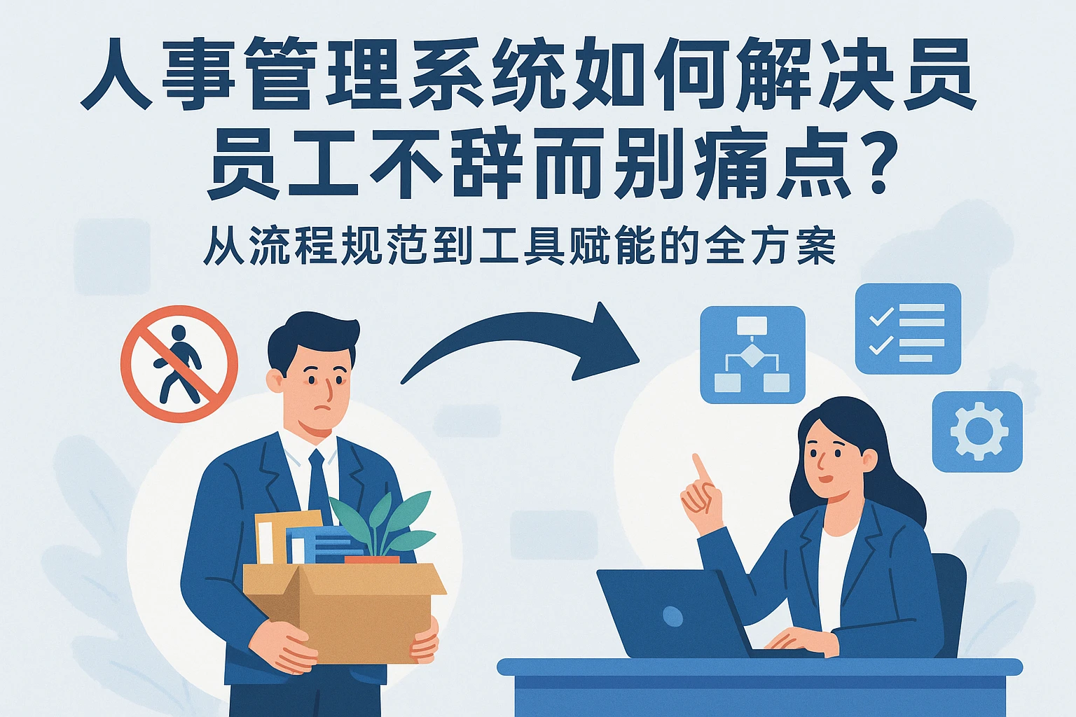 人事管理系统如何解决员工不辞而别痛点？从流程规范到工具赋能的全方案
