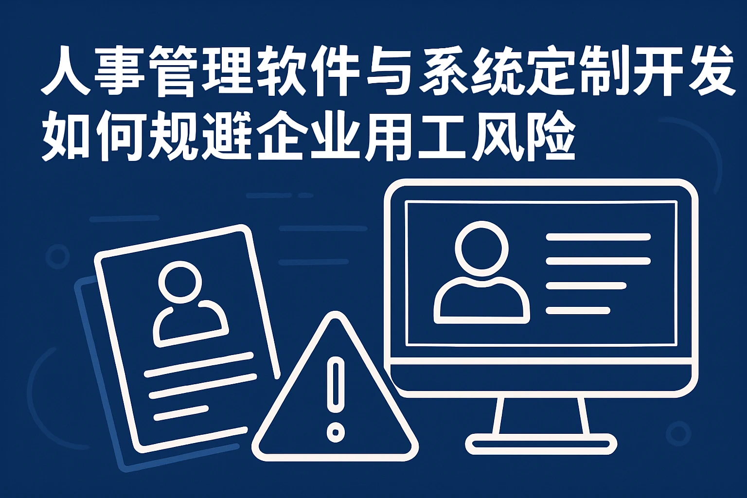 人事管理软件与系统定制开发如何规避企业用工风险