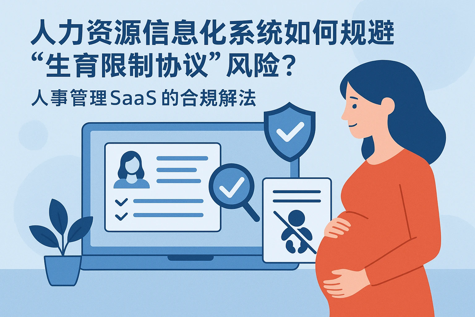 人力资源信息化系统如何规避“生育限制协议”风险？人事管理SaaS的合规解法