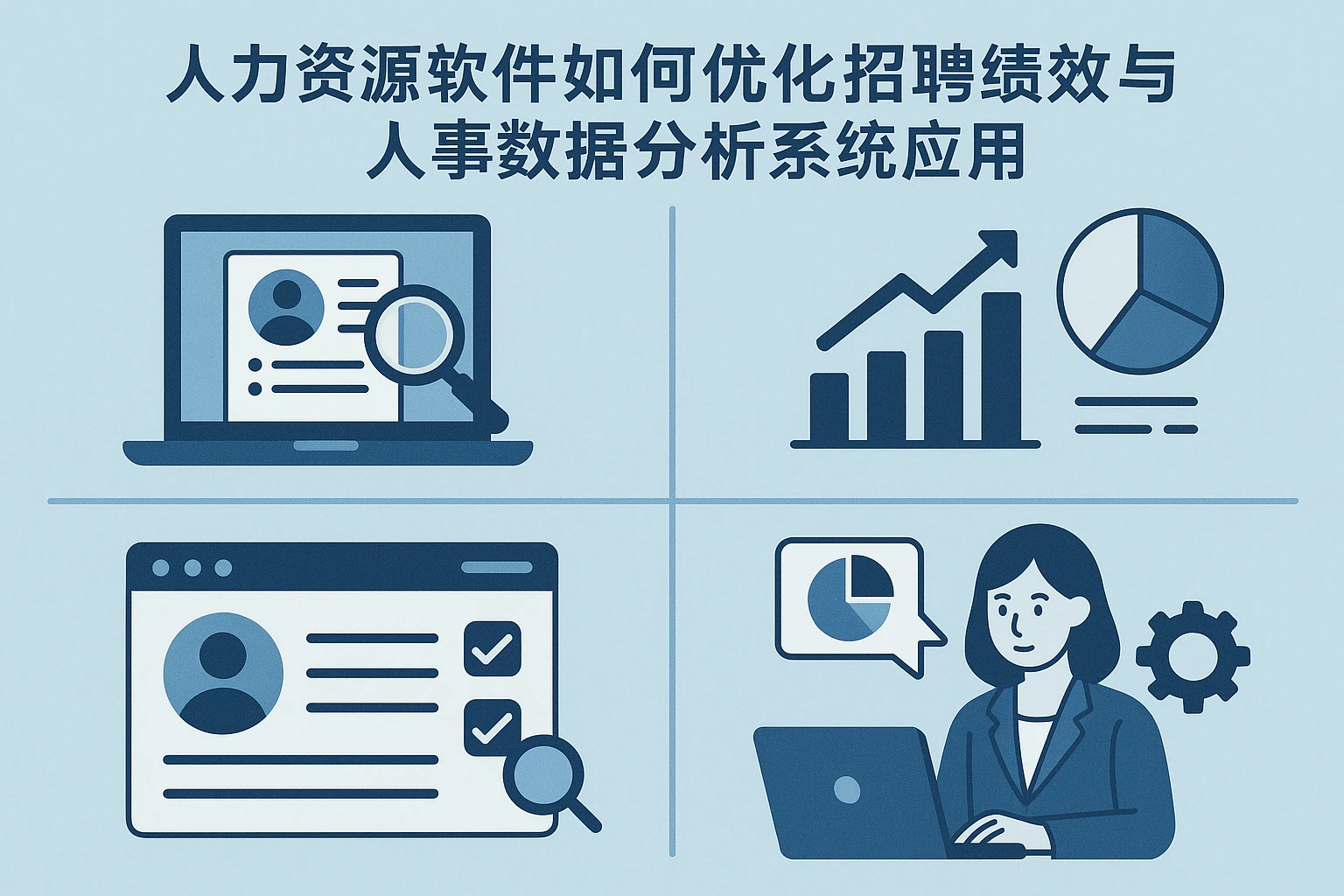 人力资源软件如何优化招聘绩效与人事数据分析系统应用
