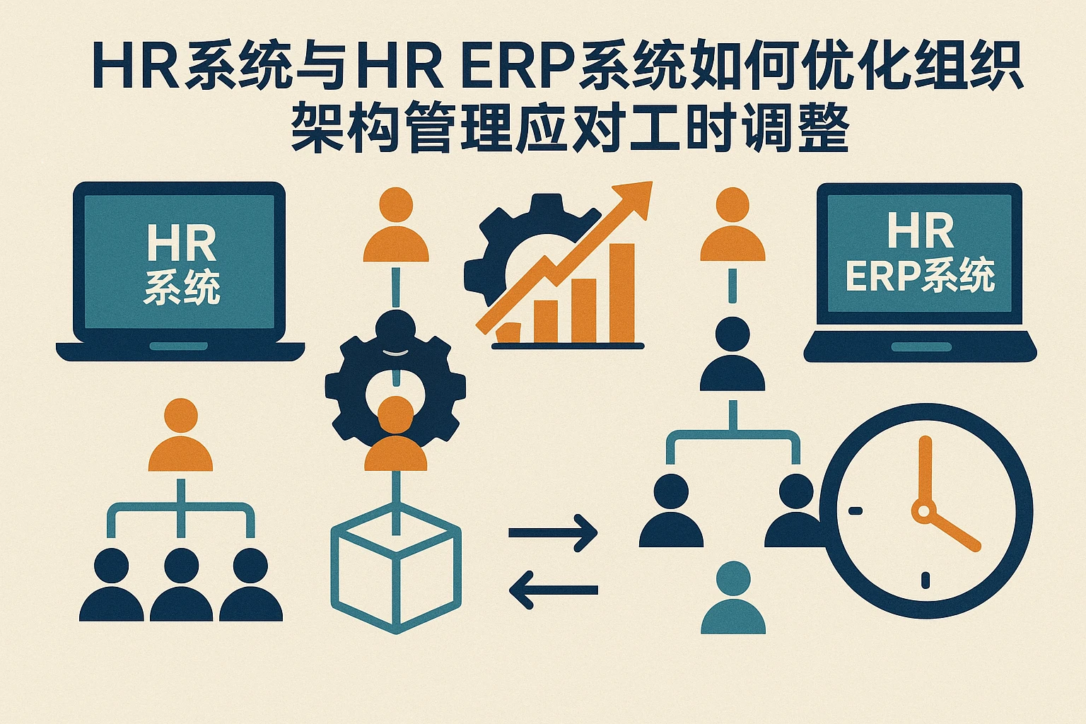 HR系统与人事ERP系统如何优化组织架构管理应对工时调整