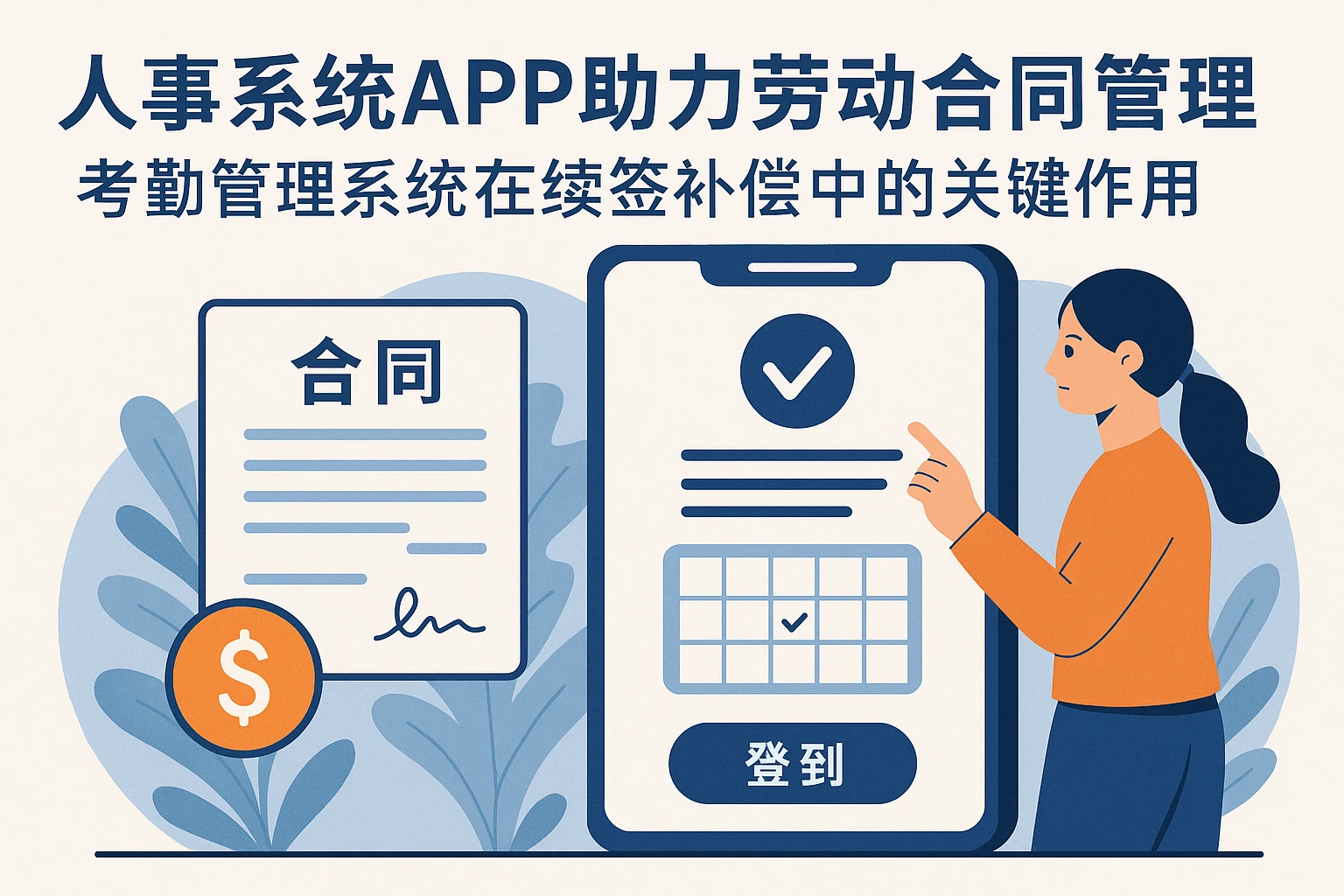 人事系统APP助力劳动合同管理：考勤管理系统在续签补偿中的关键作用