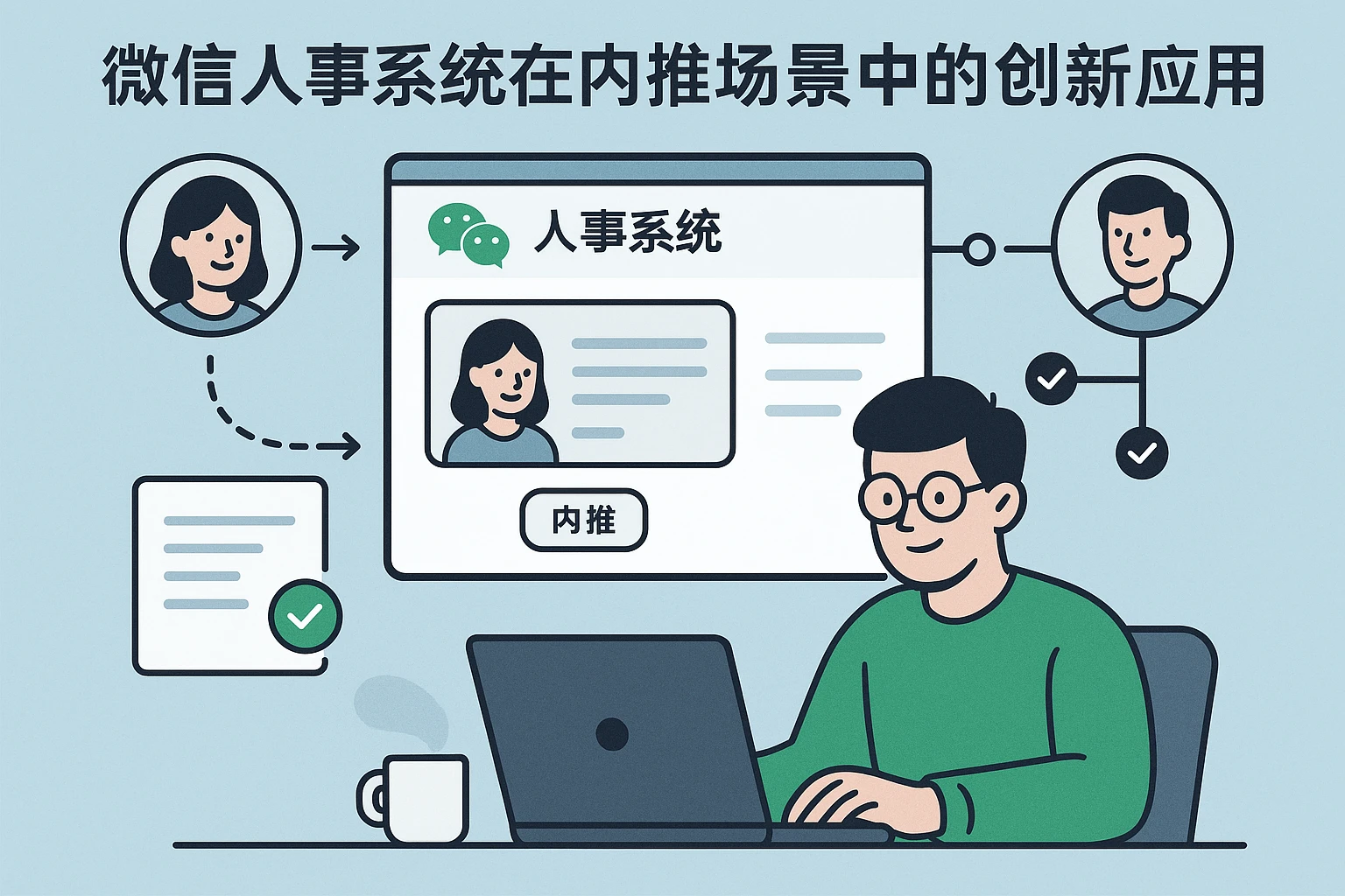 微信人事系统在内推场景中的创新应用