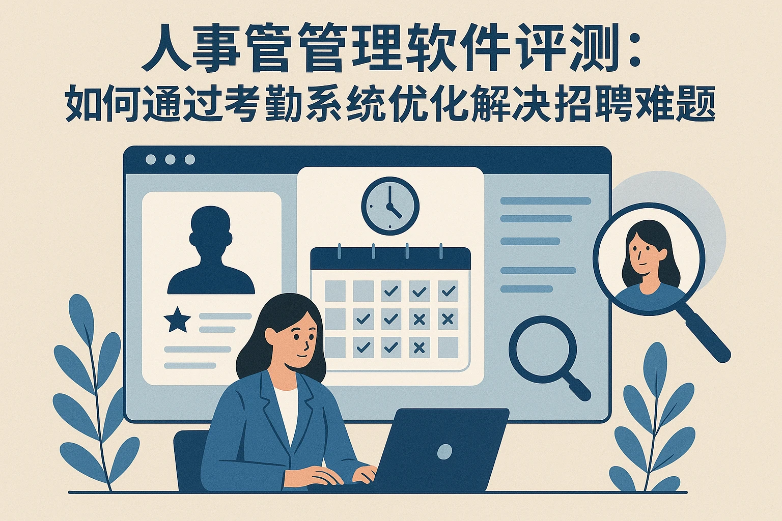 人事管理软件评测:如何通过考勤系统优化解决招聘难题