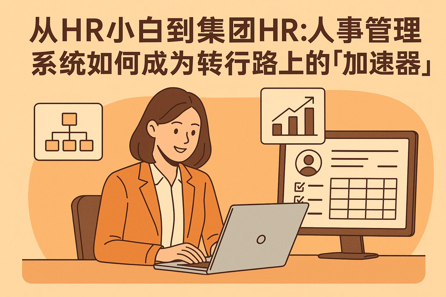 从HR小白到集团HR:人事管理系统如何成为转行路上的「加速器」