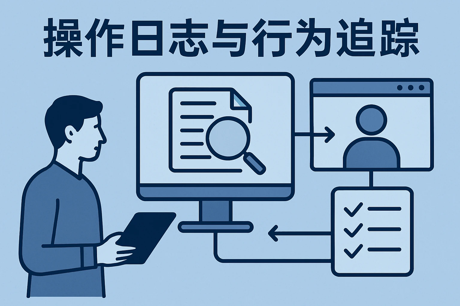 操作日志与行为追踪