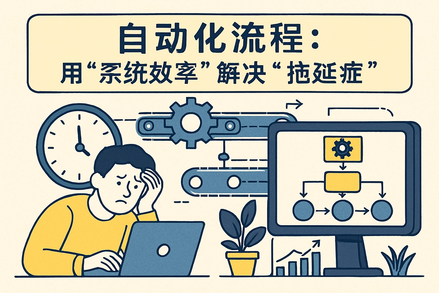 2. 自动化流程：用“系统效率”解决“拖延症”