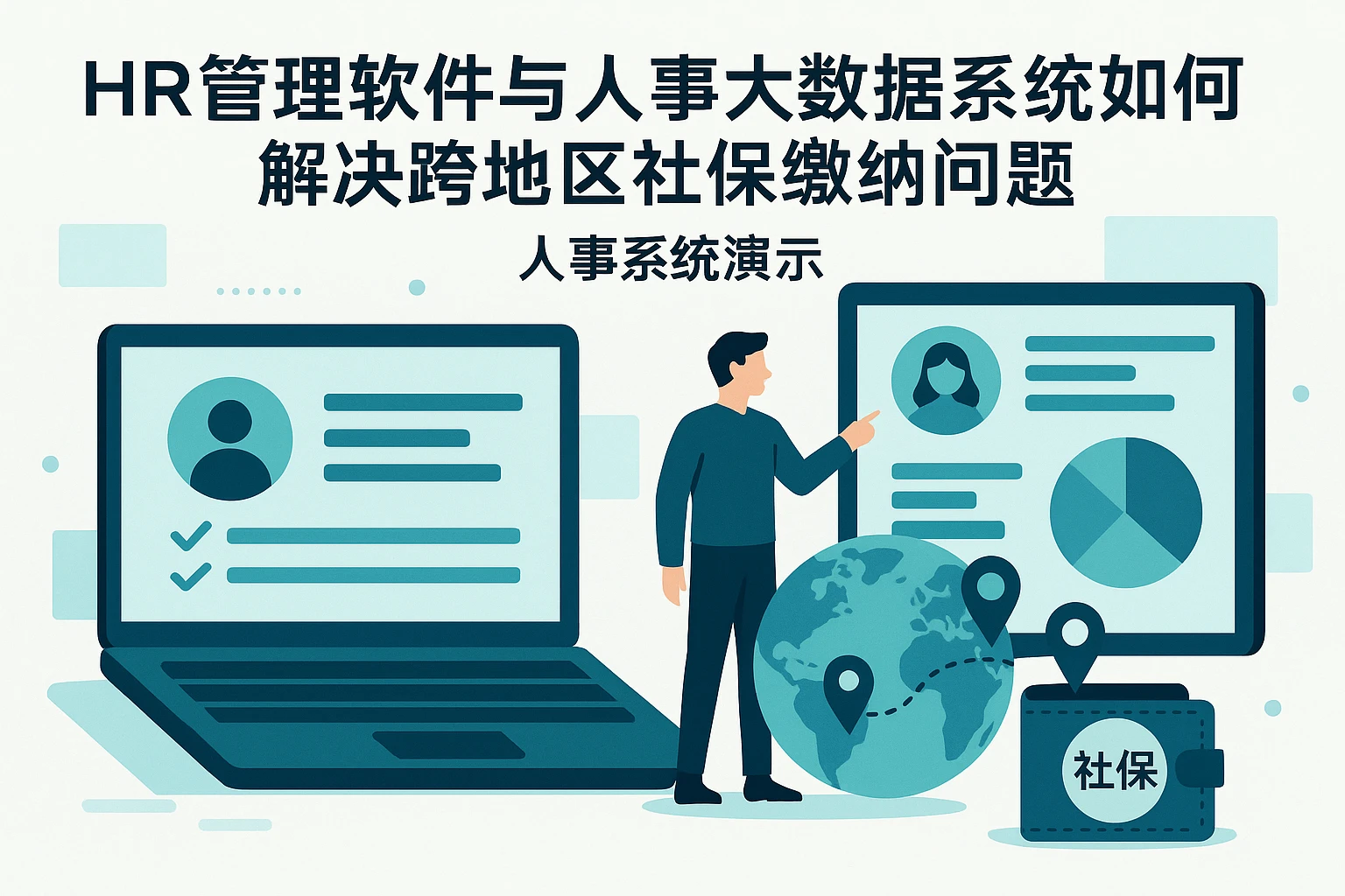 HR管理软件与人事大数据系统如何解决跨地区社保缴纳问题 - 人事系统演示