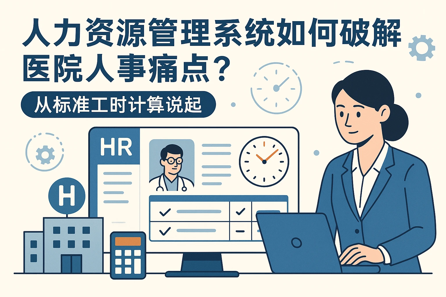 人力资源管理系统如何破解医院人事痛点？从标准工时计算说起