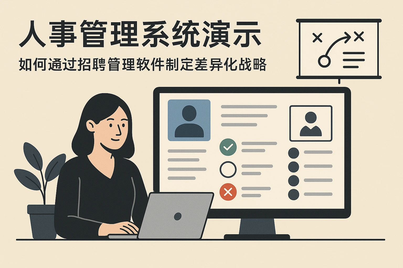 人事管理系统演示：如何通过招聘管理软件制定差异化战略
