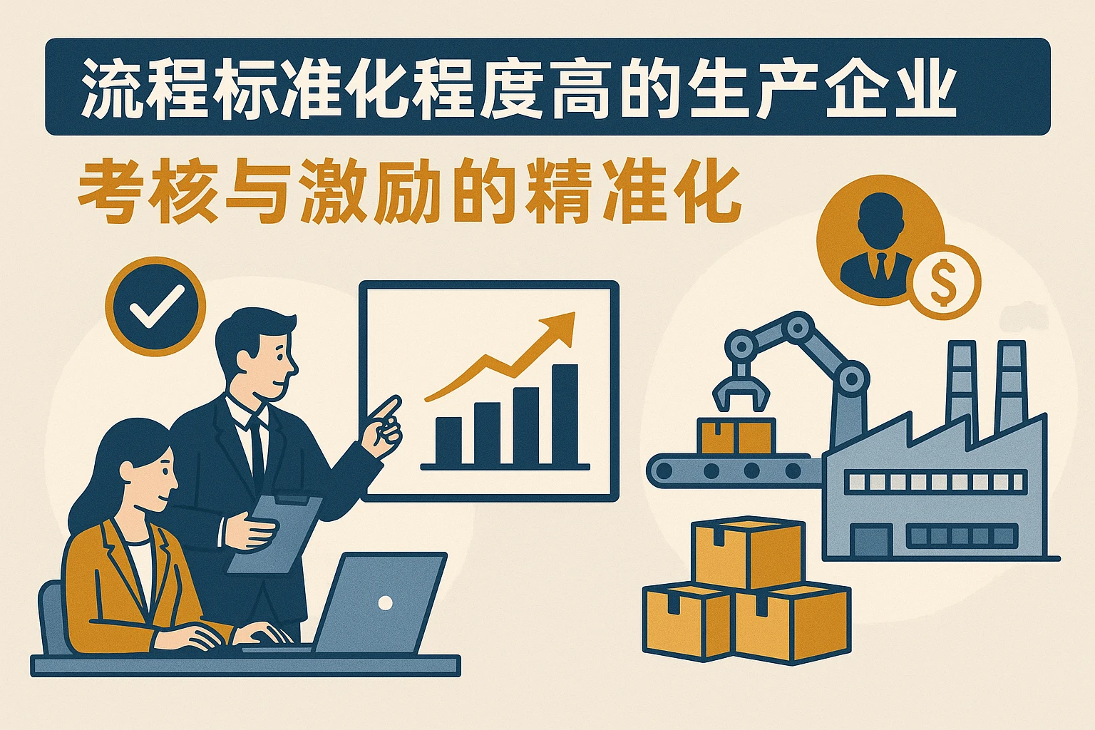 2. 流程标准化程度高的生产企业：考核与激励的精准化