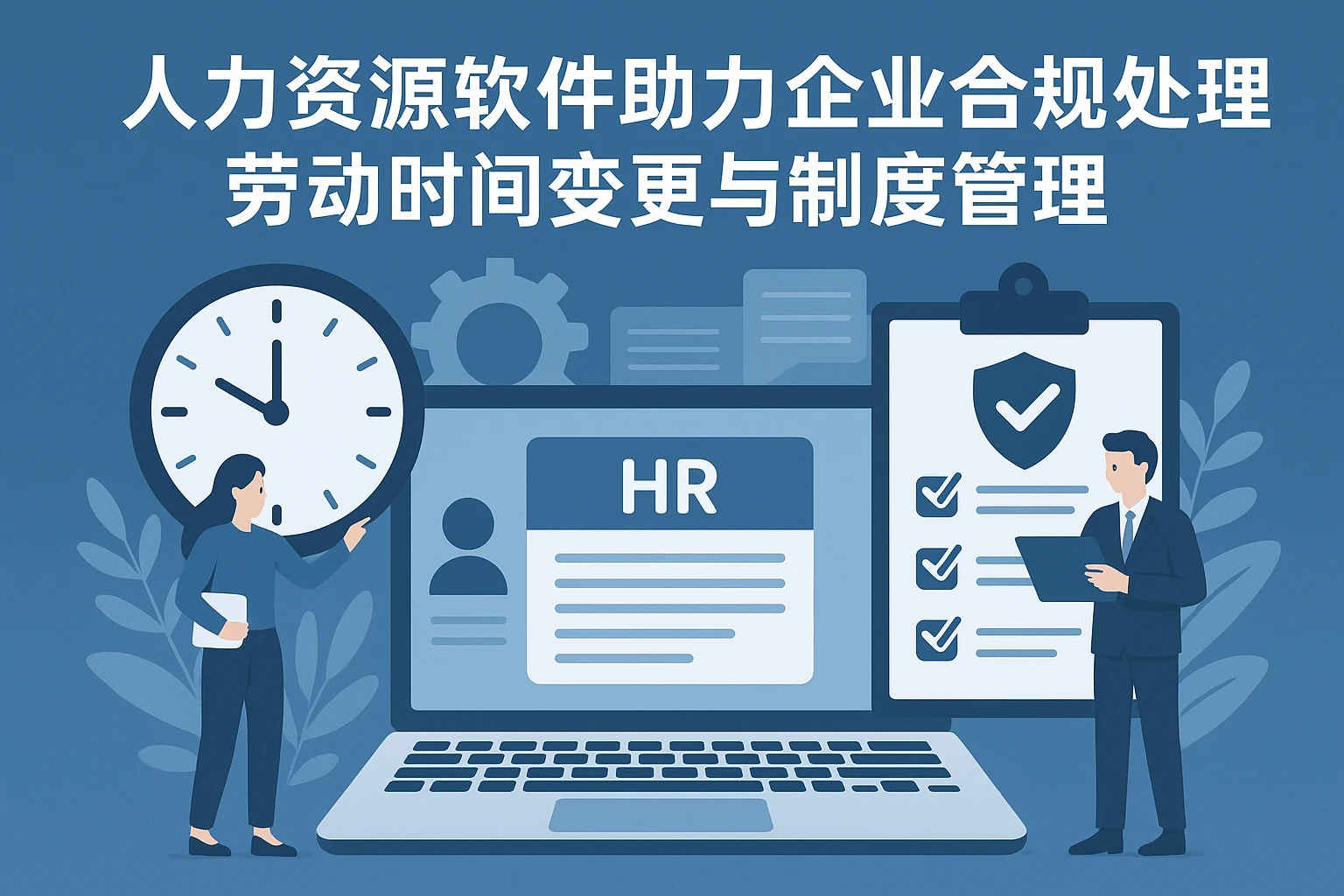 人力资源软件助力企业合规处理劳动时间变更与制度管理