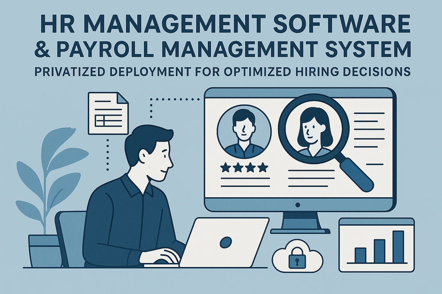 人事管理软件与工资管理系统：优化招聘决策的私有化部署方案
