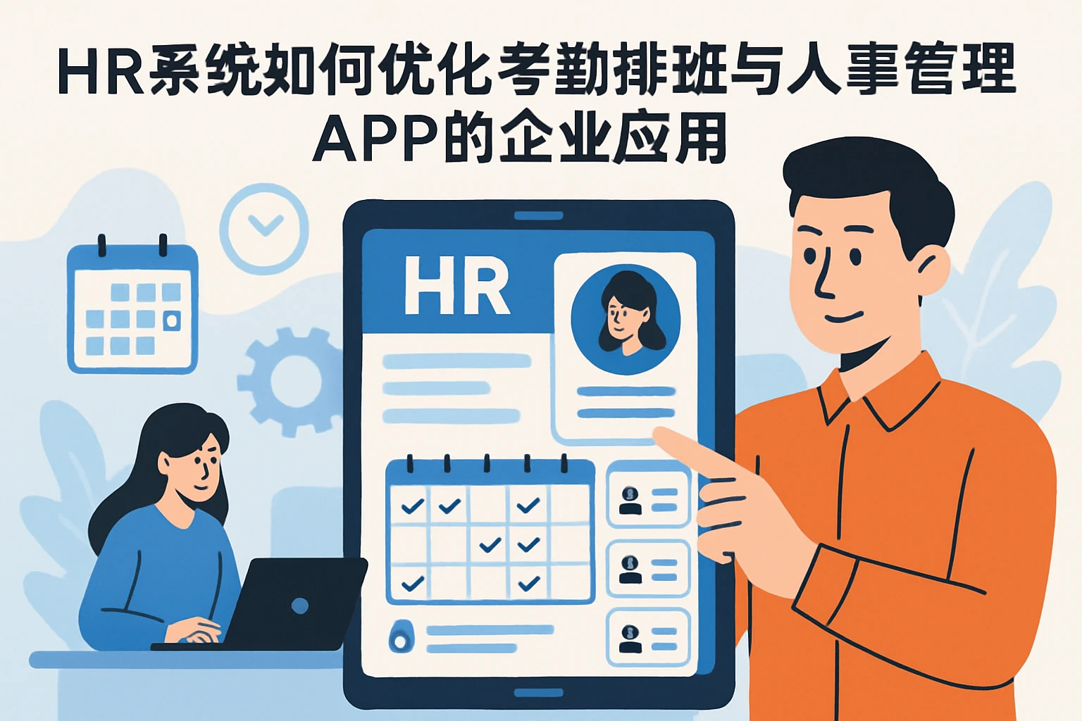 HR系统如何优化考勤排班与人事管理APP的企业应用