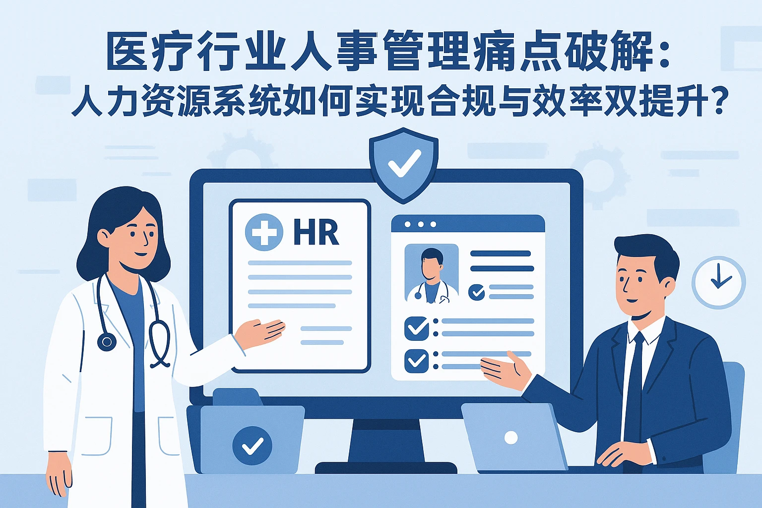 医疗行业人事管理痛点破解:人力资源系统如何实现合规与效率双提升?