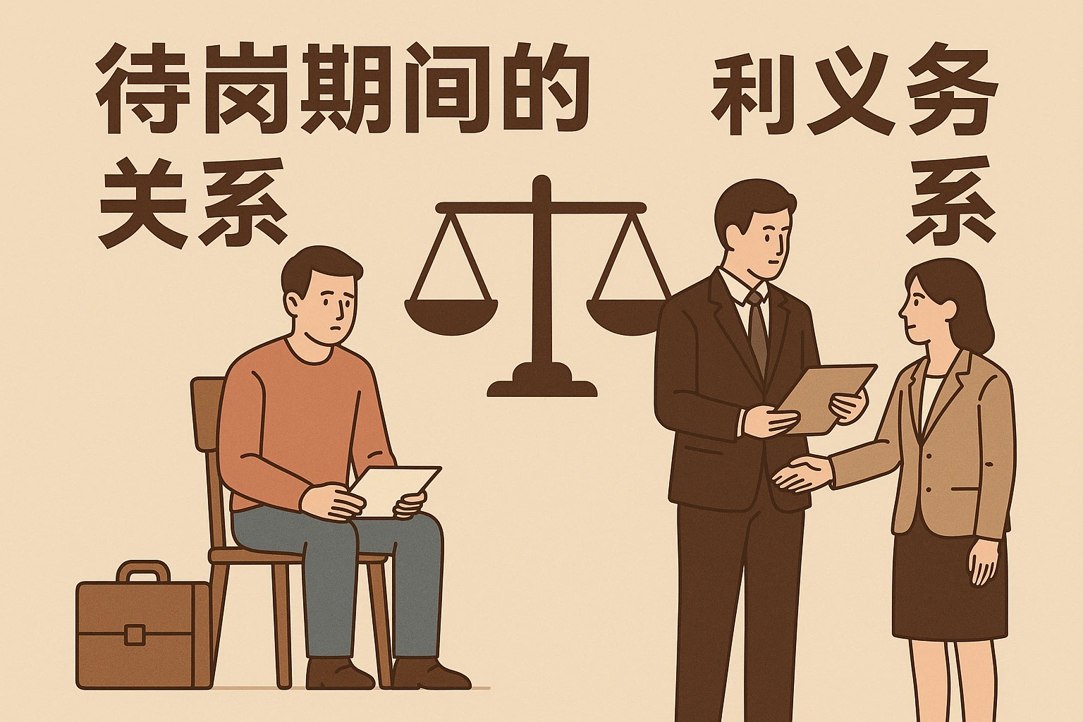 待岗期间的权利义务关系