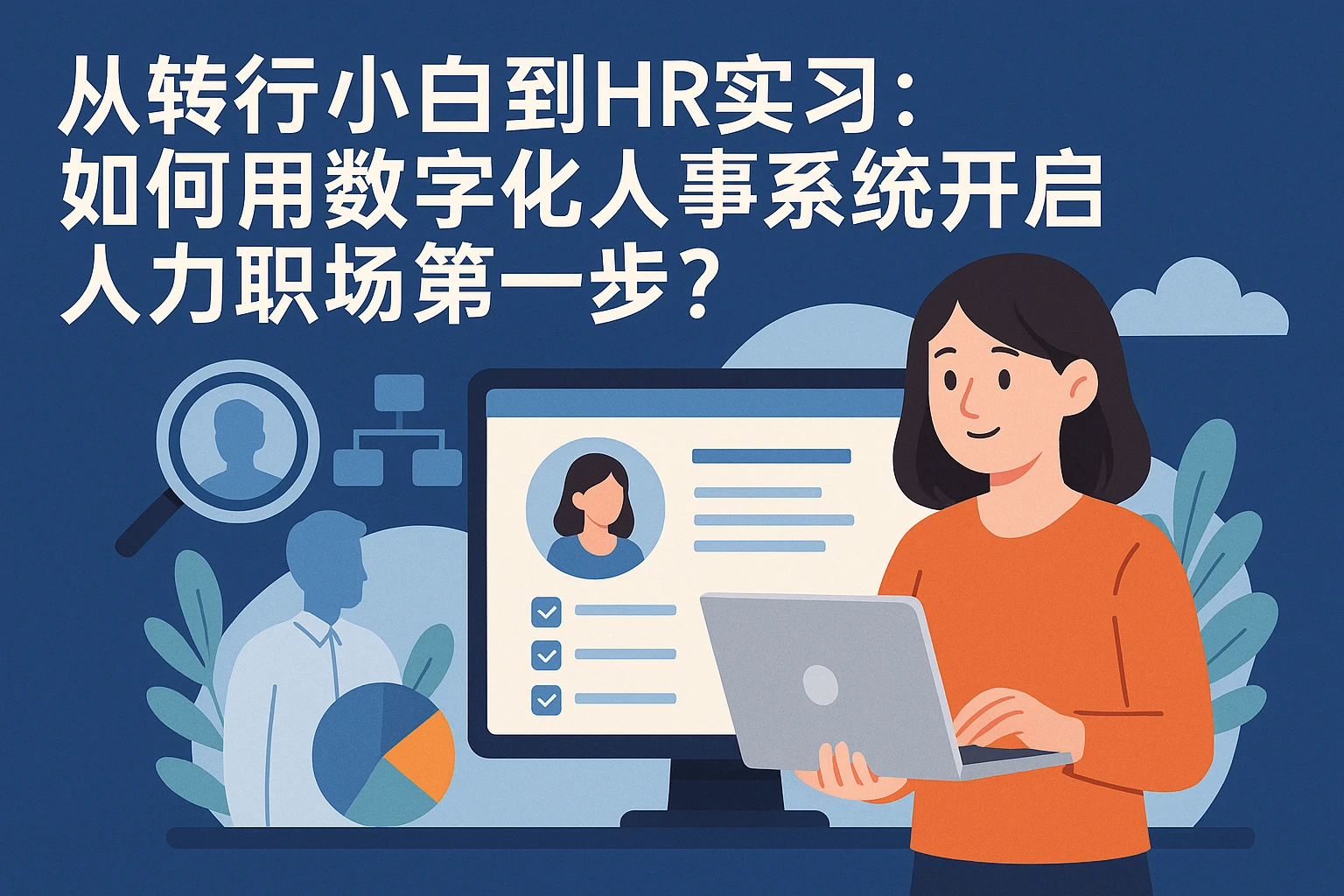 从转行小白到HR实习:如何用数字化人事系统开启人力职场第一步?