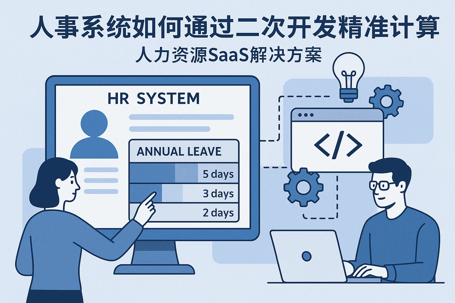 人事系统如何通过二次开发精准计算分段年假 - 人力资源SaaS解决方案