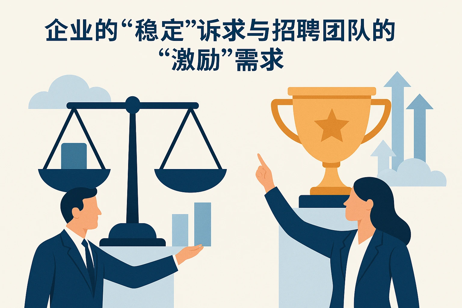 2. 企业的“稳定”诉求与招聘团队的“激励”需求