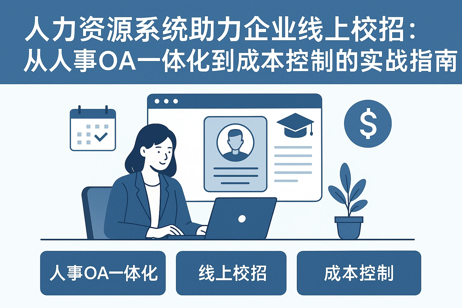 人力资源系统助力企业线上校招:从人事OA一体化到成本控制的实战指南