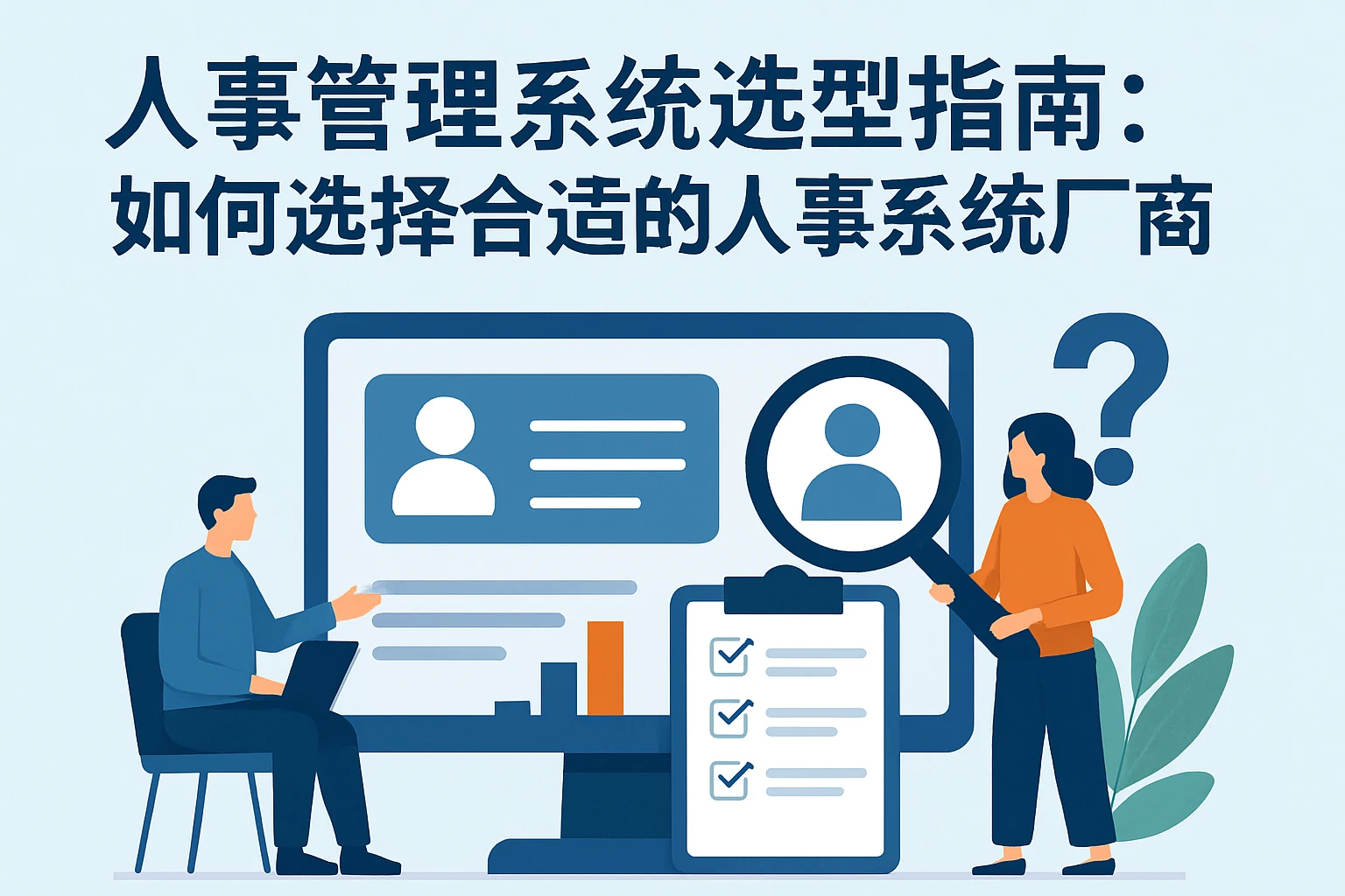 人事管理系统选型指南:如何选择合适的人事系统厂商
