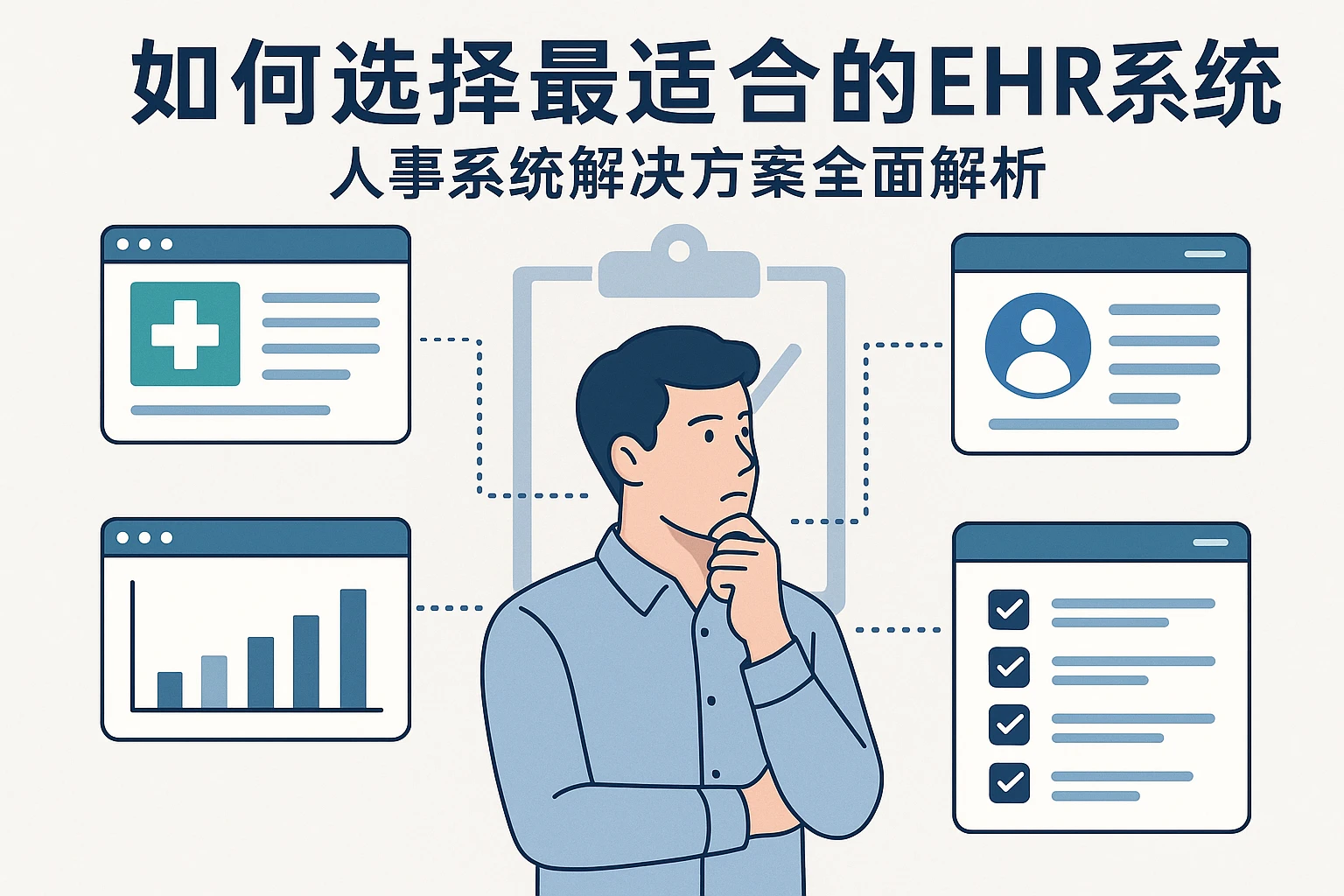 如何选择最适合的EHR系统 - 人事系统解决方案全面解析