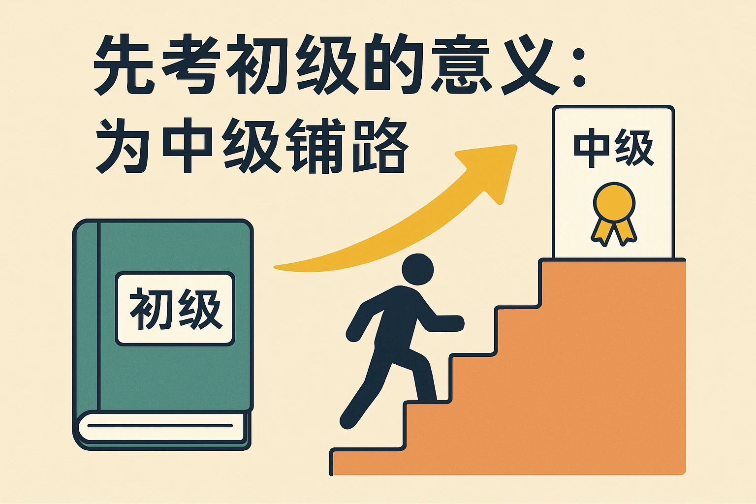 2. 先考初级的意义：为中级铺路