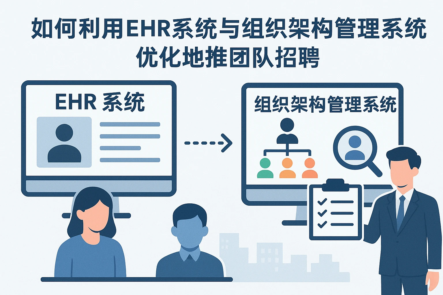 如何利用EHR系统与组织架构管理系统优化地推团队招聘
