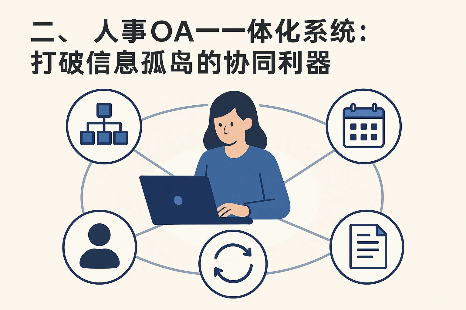 二、人事OA一体化系统：打破信息孤岛的协同利器