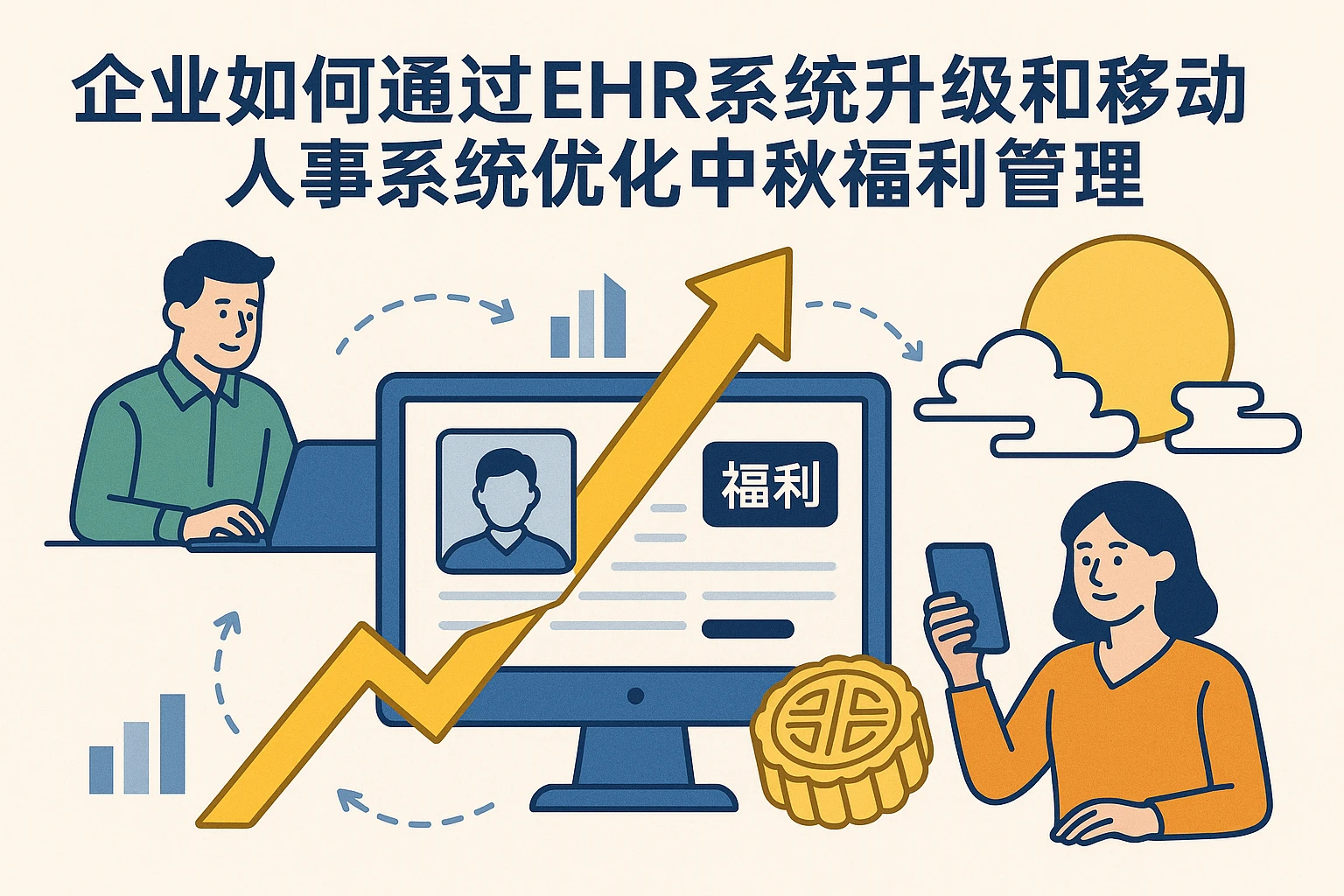 企业如何通过EHR系统升级和移动人事系统优化中秋福利管理