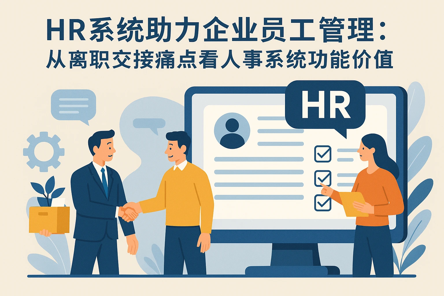 HR系统助力企业员工管理：从离职交接痛点看人事系统功能价值